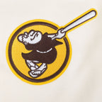 MLB SAN DIEGO PADRES SOUVENIR MEN'S FLC PO HOODIE (EGGSHELL)