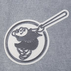 MLB SAN DIEGO PADRES STREET TEAM MEN'S ENZYME WASH DS FT PO HOODIE (WASHED GREY)