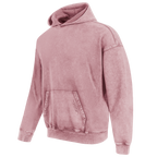 MLB SAN DIEGO PADRES WASHED CLASSIC MEN'S PULLOVER HOODIE (WASHED MAUVE)