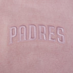 MLB SAN DIEGO PADRES WASHED CLASSIC MEN'S PULLOVER HOODIE (WASHED MAUVE)
