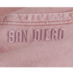 MLB SAN DIEGO PADRES WASHED CLASSIC MEN'S PULLOVER HOODIE (WASHED MAUVE)