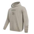 MLB SAN DIEGO PADRES WINGSPAN MEN'S DROP SHOULDER FLC PO HOODIE v2 (TAUPE)