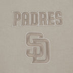 MLB SAN DIEGO PADRES WINGSPAN MEN'S DROP SHOULDER FLC PO HOODIE v2 (TAUPE)