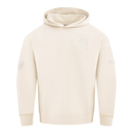 MLB SAN DIEGO PADRES NEUTRAL MEN'S  DROP SHOULDER FLC PO HOODIE (EGGSHELL)
