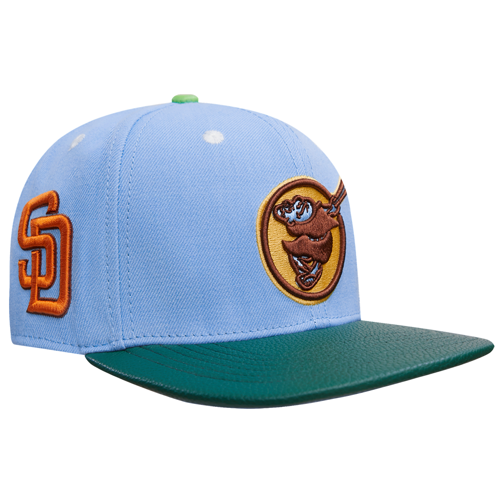 MLB SAN DIEGO PADRES RETRO STRAPBACK (UNI BLUE/ GREEN)