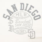 MLB SAN DIEGO PADRES STREET TEAM HAUT EN JERSEY SIMPLE À COUPE AJUSTÉE POUR FEMME (COQUILLE D'ŒUF)