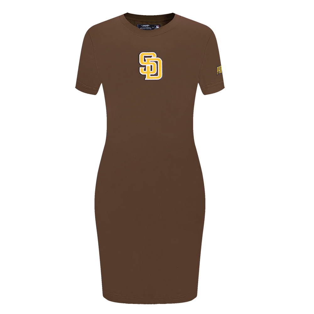 MLB SAN DIEGO PADRES CLASSIC ROBE MOULANTE POUR FEMME (BRUN)