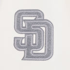 MLB SAN DIEGO PADRES REVERSE FRENCH TERRY CHANDAIL À COL ROND EN MOLLETON POUR FEMME (COQUILLE D'ŒUF)