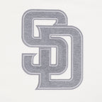 MLB SAN DIEGO PADRES REVERSE FRENCH TERRY CHANDAIL À COL ROND EN MOLLETON POUR FEMME (COQUILLE D'ŒUF)
