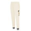 MLB SAN DIEGO PADRES RETRO CLASSIC PANTALON OUATÉ CÔTELÉ POUR FEMME (COQUILLE D'ŒUF/NOIR)