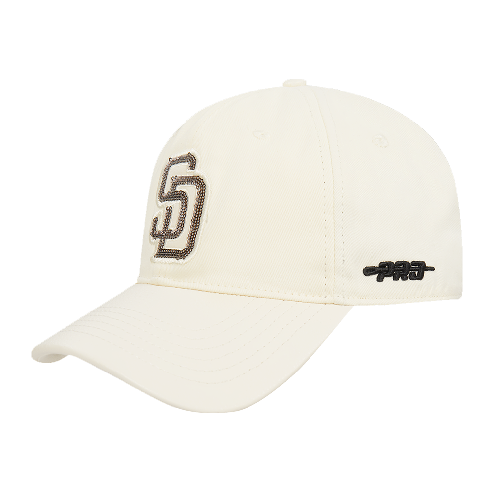 MLB SAN DIEGO PADRES GAME DAY CLASSICS WOMEN'S DAD HAT (EGGSHELL)