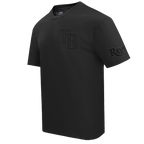 MLB TAMPA BAY RAYS NEUTRAL MEN'S  CJ DROP SHOULDER TOP (BLACK)