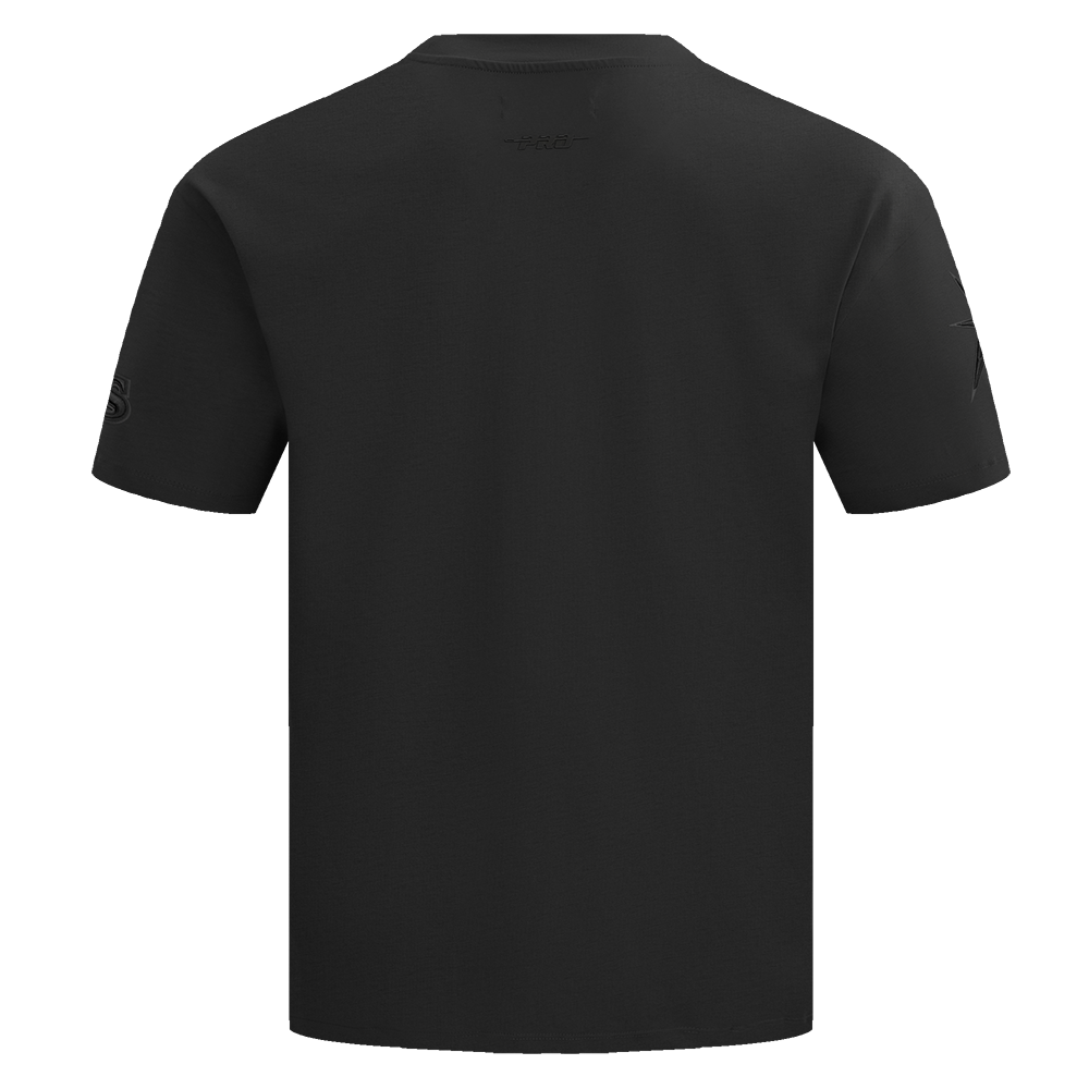 MLB TAMPA BAY RAYS NEUTRAL MEN'S  CJ DROP SHOULDER TOP (BLACK)