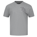MLB TAMPA BAY RAYS NEUTRAL HAUT EN JERSEY DE COTON À ÉPAULES TOMBANTES POUR HOMME (GRIS CHINÉ FONCÉ)