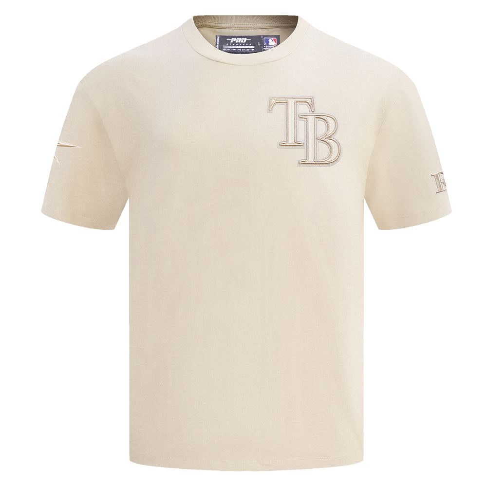 MLB TAMPA BAY RAYS NEUTRAL MEN'S  CJ DROP SHOULDER TOP (EGGSHELL)