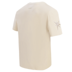 MLB TAMPA BAY RAYS NEUTRAL MEN'S  CJ DROP SHOULDER TOP (EGGSHELL)