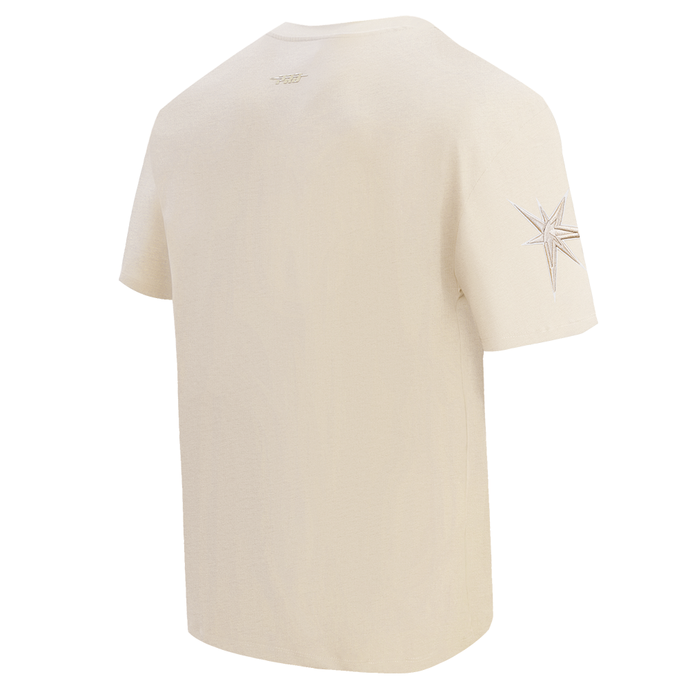 MLB TAMPA BAY RAYS NEUTRAL MEN'S  CJ DROP SHOULDER TOP (EGGSHELL)