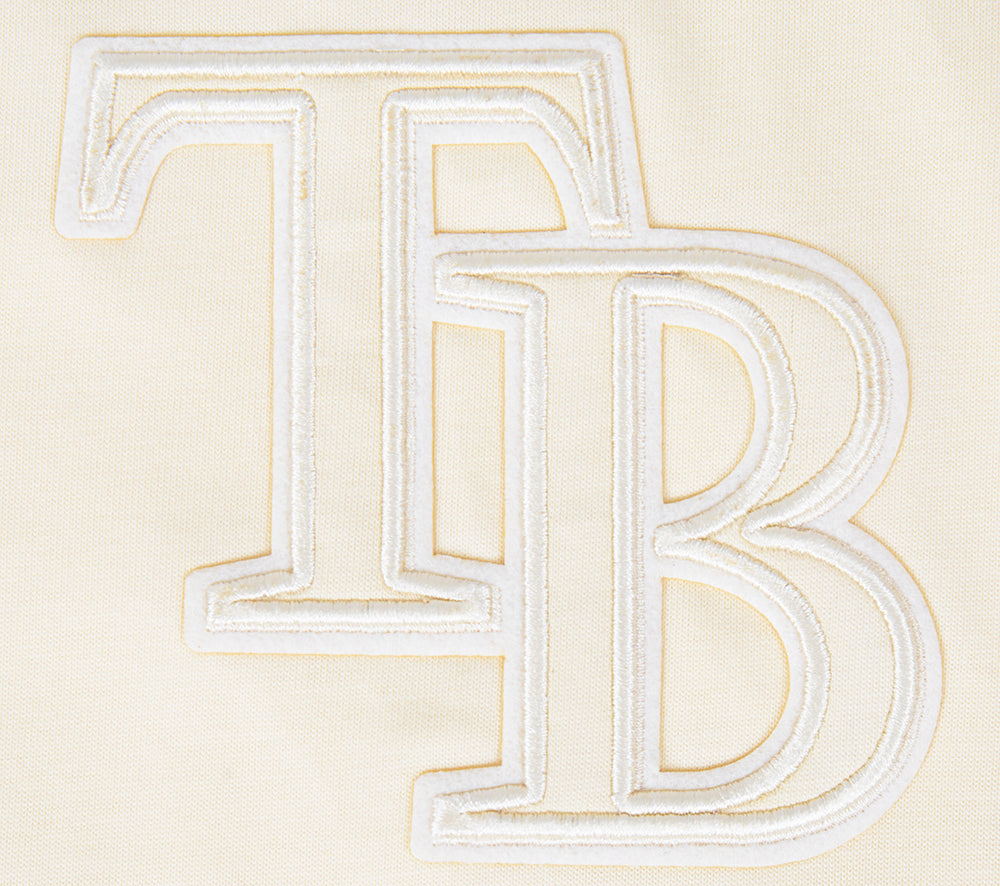 MLB TAMPA BAY RAYS NEUTRAL MEN'S  CJ DROP SHOULDER TOP (EGGSHELL)