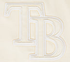 MLB TAMPA BAY RAYS NEUTRAL MEN'S  CJ DROP SHOULDER TOP (EGGSHELL)