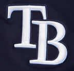 MLB TAMPA BAY RAYS SCRIPT TAIL HAUT EN JERSEY SIMPLE POUR HOMME (MARINE MINUIT)