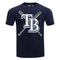 MLB TAMPA BAY RAYS MASH UP HAUT EN JERSEY SIMPLE POUR HOMME (MARINE MINUIT)