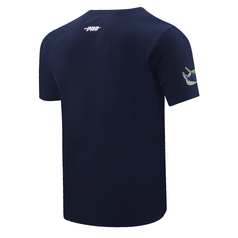 MLB TAMPA BAY RAYS MASH UP HAUT EN JERSEY SIMPLE POUR HOMME (MARINE MINUIT)