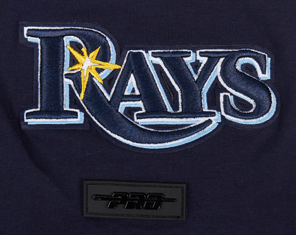 MLB TAMPA BAY RAYS MASH UP HAUT EN JERSEY SIMPLE POUR HOMME (MARINE MINUIT)