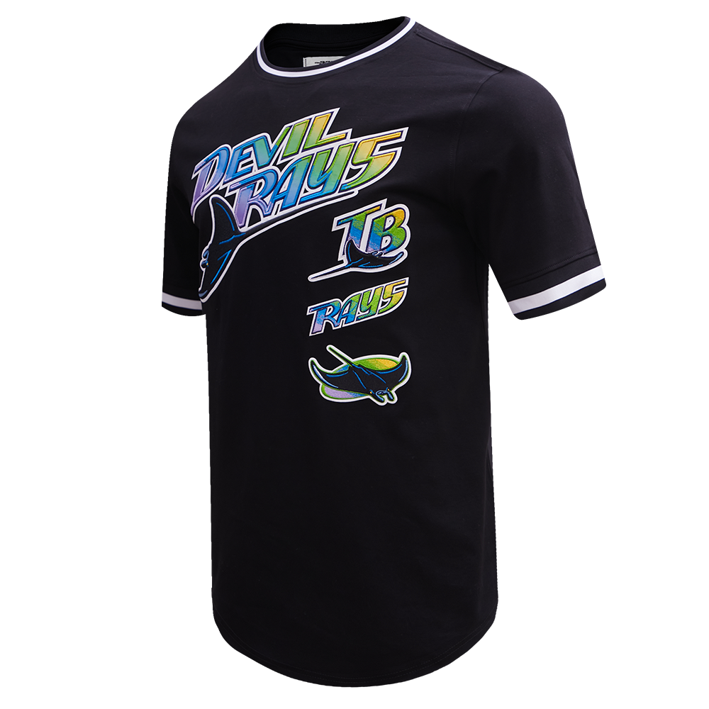 MLB TAMPA DEVIL RAYS RETRO CLASSIC MEN'S TOP (BLACK)