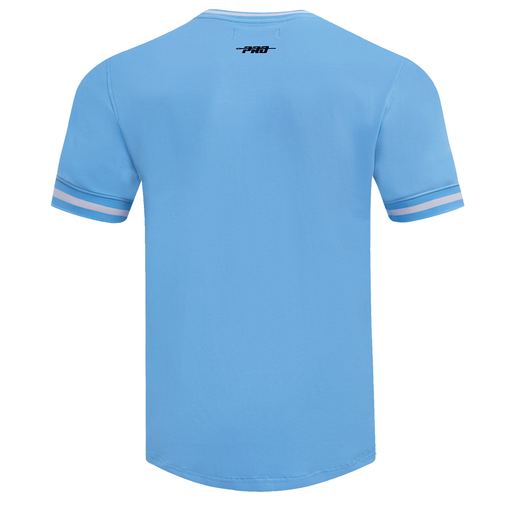 MLB RETRO CLASSIC HAUT TAMPA DEVIL RAYS POUR HOMME (BLEU UNIVERSITÉ)