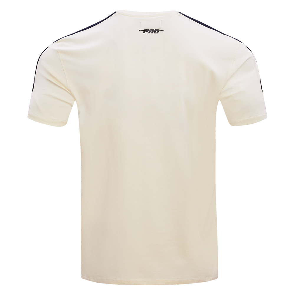 MLB TAMPA DEVIL RAYS RETRO CLASSIC MEN'S STRIPED TOP (EGGSHELL/ MIDNIGHT NAVY)