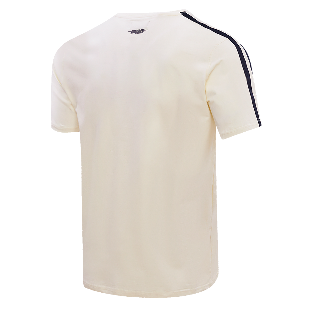 MLB TAMPA DEVIL RAYS RETRO CLASSIC MEN'S STRIPED TOP (EGGSHELL/ MIDNIGHT NAVY)