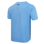MLB RETRO CLASSIC HAUT À RAYURES DES TAMPA DEVIL RAYS POUR HOMME (BLEU UNIVERSITÉ)