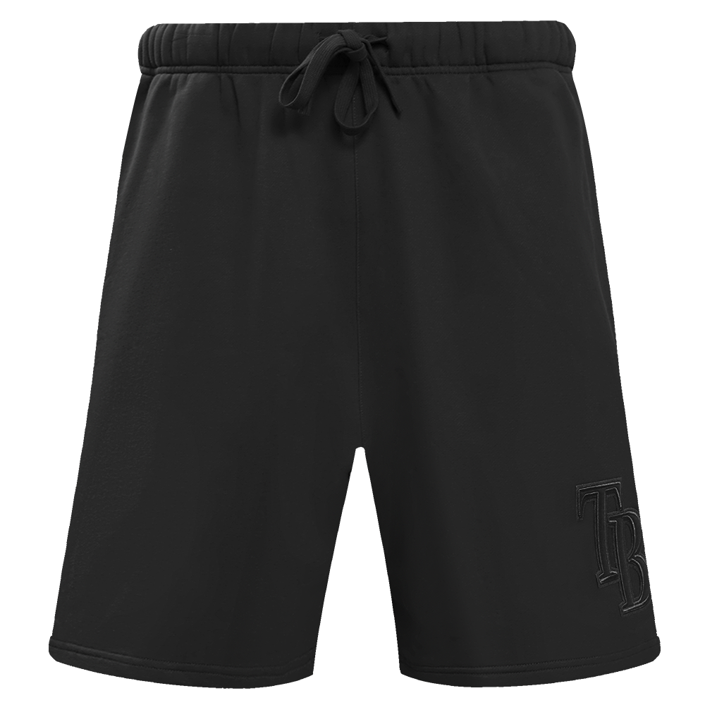 MLB TAMPA BAY RAYS NEUTRAL SHORT EN MOLLETON POUR HOMME POUR HOMME (NOIR)