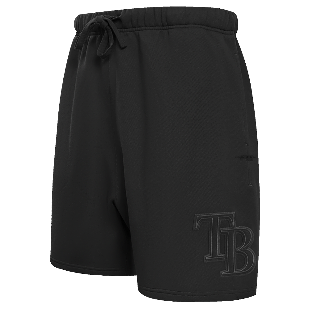 MLB TAMPA BAY RAYS NEUTRAL SHORT EN MOLLETON POUR HOMME POUR HOMME (NOIR)