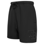 MLB TAMPA BAY RAYS NEUTRAL SHORT EN MOLLETON POUR HOMME POUR HOMME (NOIR)