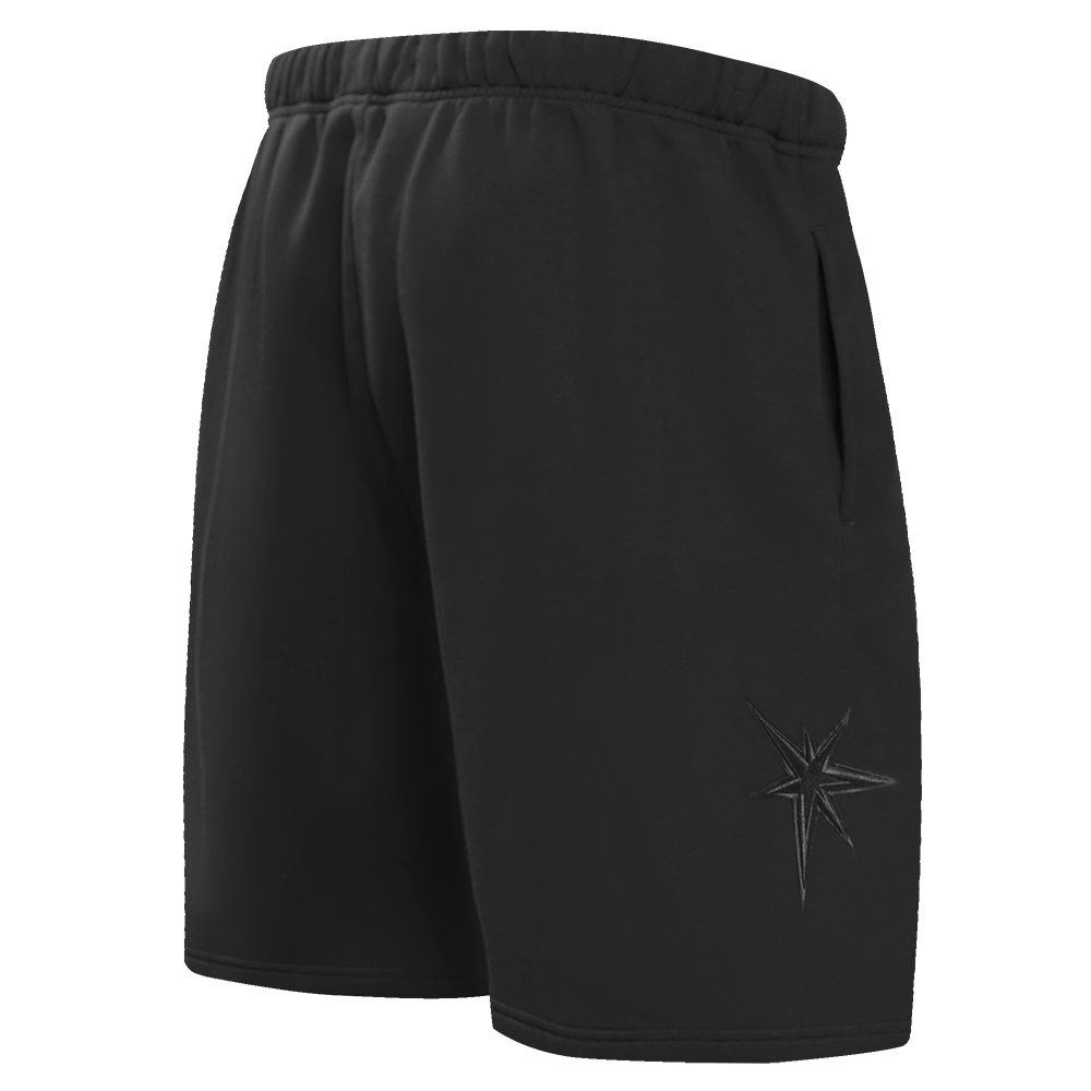 MLB TAMPA BAY RAYS NEUTRAL SHORT EN MOLLETON POUR HOMME POUR HOMME (NOIR)