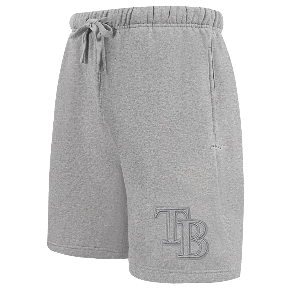 MLB TAMPA BAY RAYS NEUTRAL MEN'S  MEN'S FLC SHORT (DARK HEATHER GRAY)