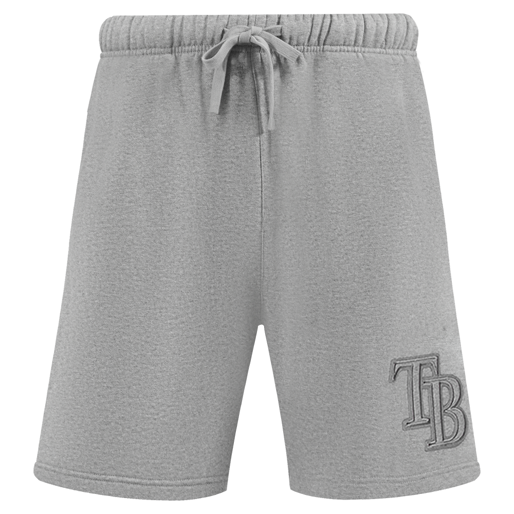 MLB TAMPA BAY RAYS NEUTRAL MEN'S  MEN'S FLC SHORT (DARK HEATHER GRAY)
