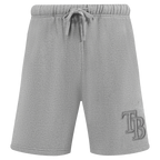 MLB TAMPA BAY RAYS NEUTRAL MEN'S  MEN'S FLC SHORT (DARK HEATHER GRAY)