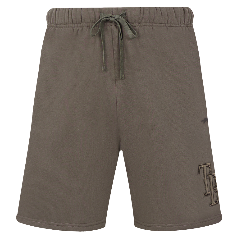 MLB TAMPA BAY RAYS NEUTRAL MEN'S  MEN'S FLC SHORT (DARK TAUPE)