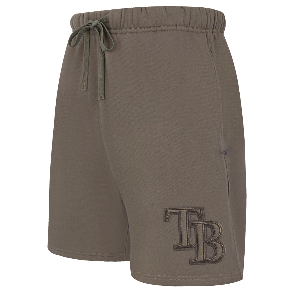 MLB TAMPA BAY RAYS NEUTRAL MEN'S  MEN'S FLC SHORT (DARK TAUPE)