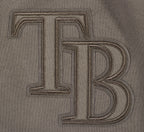 MLB TAMPA BAY RAYS NEUTRAL MEN'S  MEN'S FLC SHORT (DARK TAUPE)