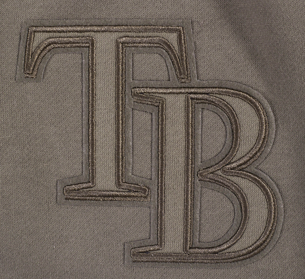 MLB TAMPA BAY RAYS NEUTRAL MEN'S  MEN'S FLC SHORT (DARK TAUPE)