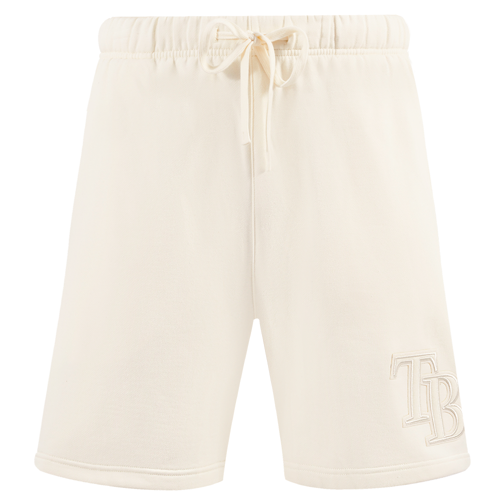 MLB TAMPA BAY RAYS NEUTRAL MEN'S  MEN'S FLC SHORT (EGGSHELL)