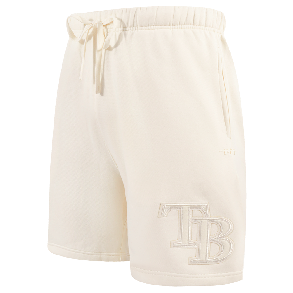 MLB TAMPA BAY RAYS NEUTRAL MEN'S  MEN'S FLC SHORT (EGGSHELL)
