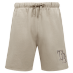 MLB TAMPA BAY RAYS NEUTRAL SHORT EN MOLLETON POUR HOMME POUR HOMME (TAUPE)