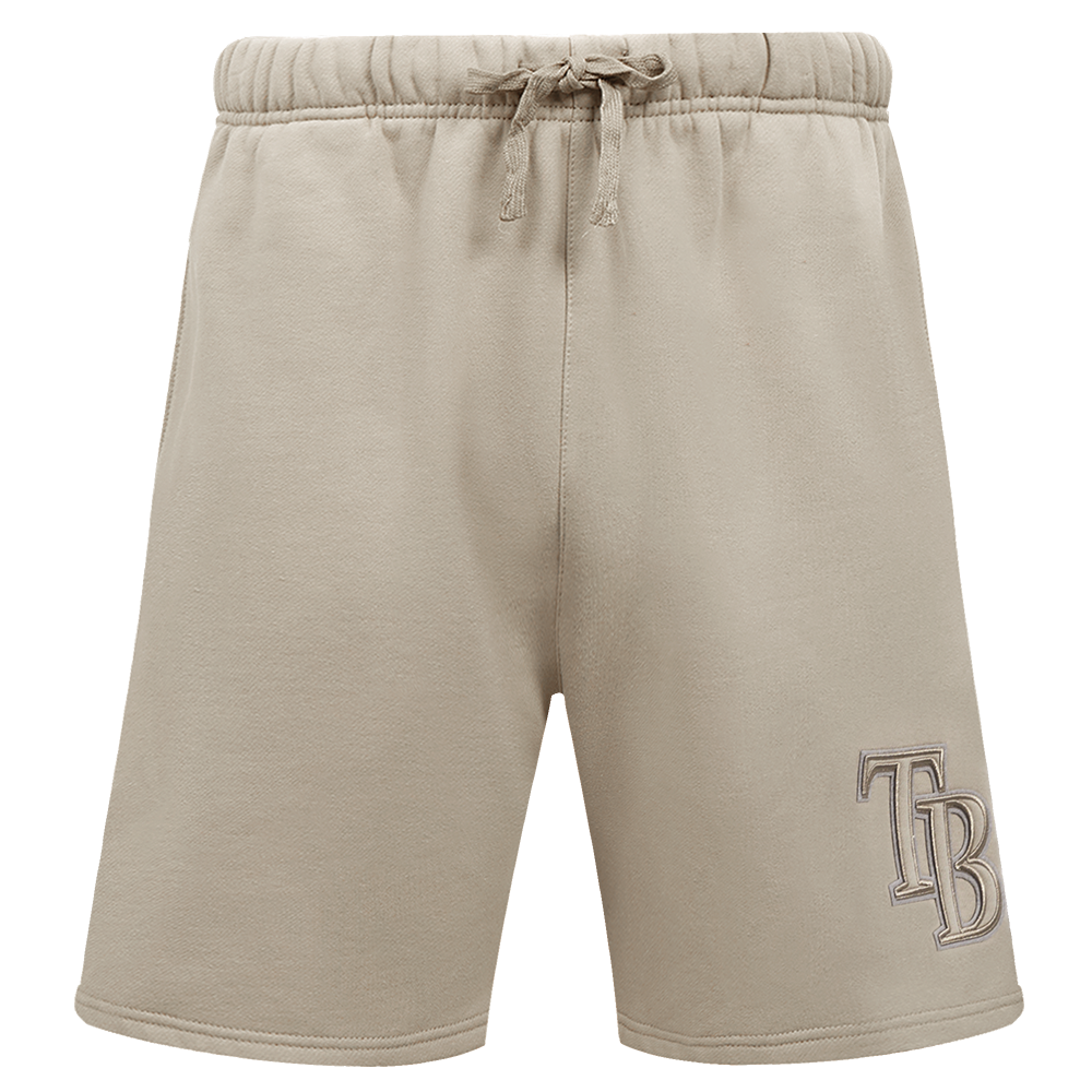 MLB TAMPA BAY RAYS NEUTRAL SHORT EN MOLLETON POUR HOMME POUR HOMME (TAUPE)