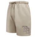 MLB TAMPA BAY RAYS NEUTRAL SHORT EN MOLLETON POUR HOMME POUR HOMME (TAUPE)
