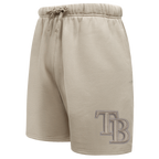 MLB TAMPA BAY RAYS NEUTRAL SHORT EN MOLLETON POUR HOMME POUR HOMME (TAUPE)