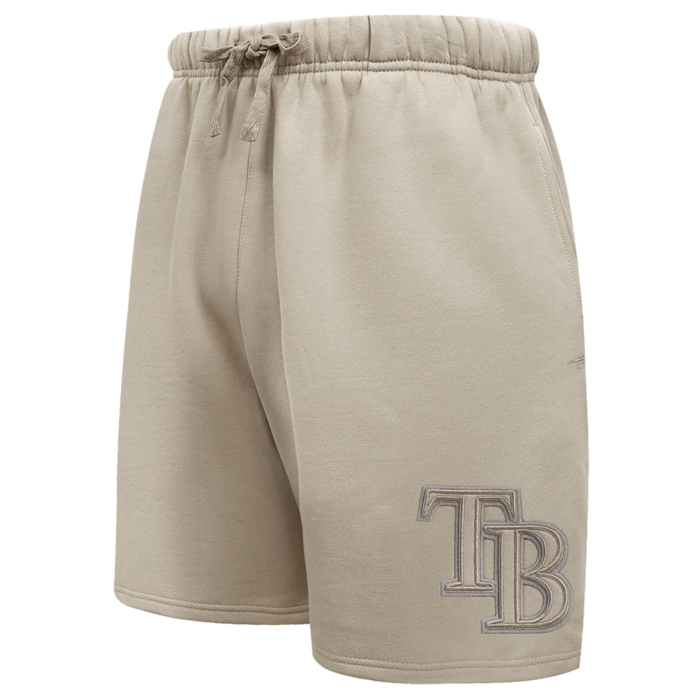 MLB TAMPA BAY RAYS NEUTRAL SHORT EN MOLLETON POUR HOMME POUR HOMME (TAUPE)